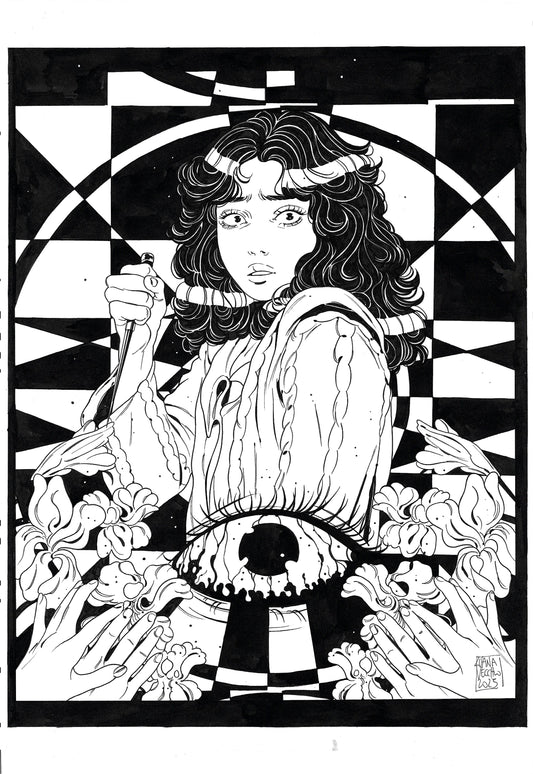 Suspiria - Original Art for Alternative Film Poster (Mutant)