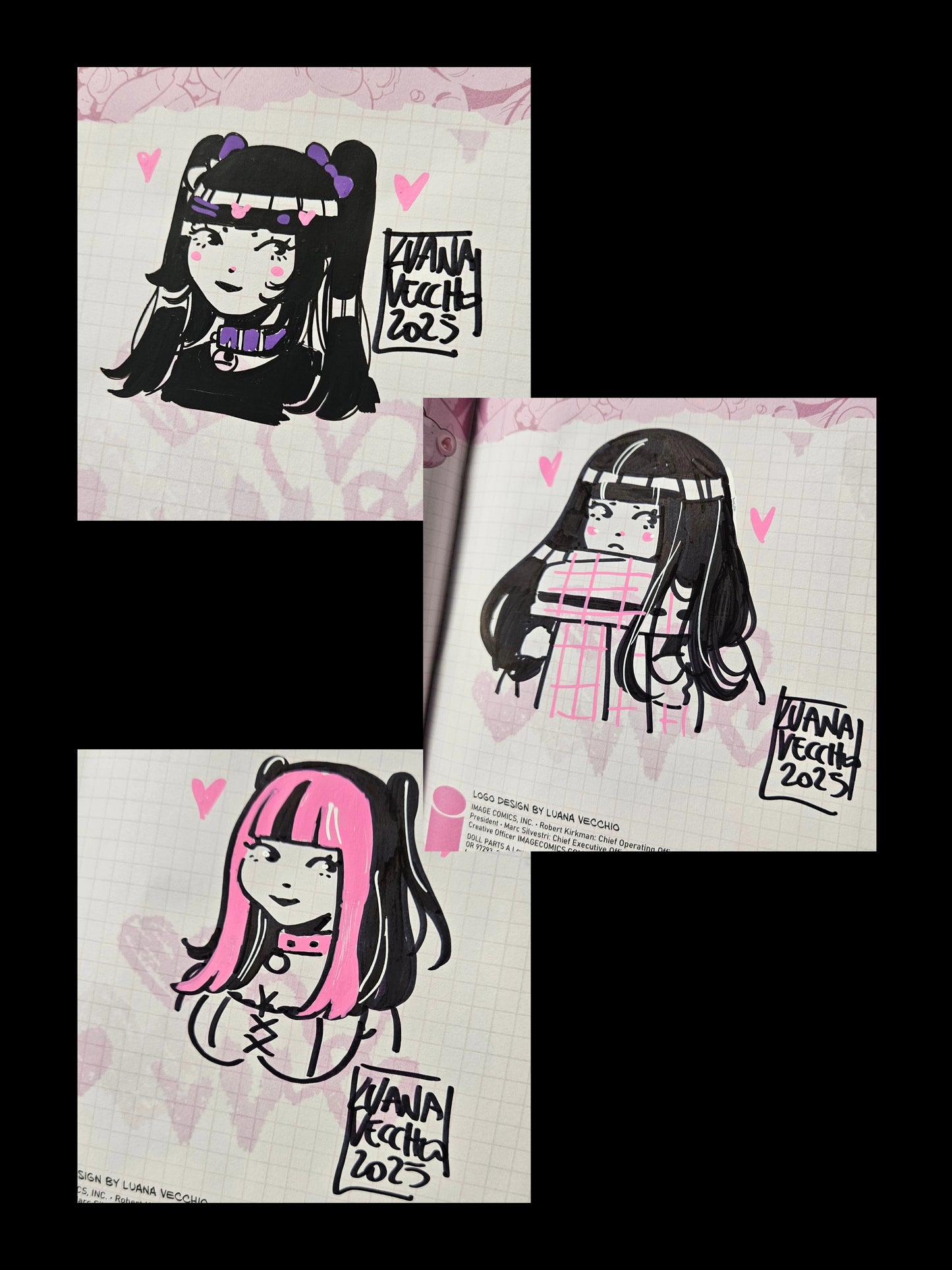 Lovesick & Doll Parts - Special Edition Hard Cover Bundle w/ Sketch and Numbered Bookplate