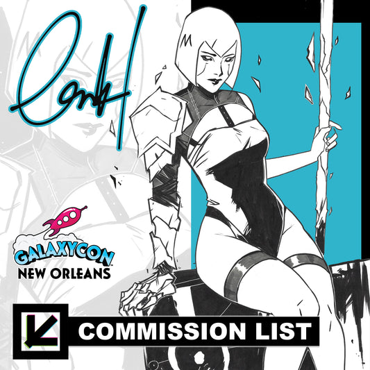 Caspar Wijngaard Commission (GalaxyCon New Orleans + Mail Order)