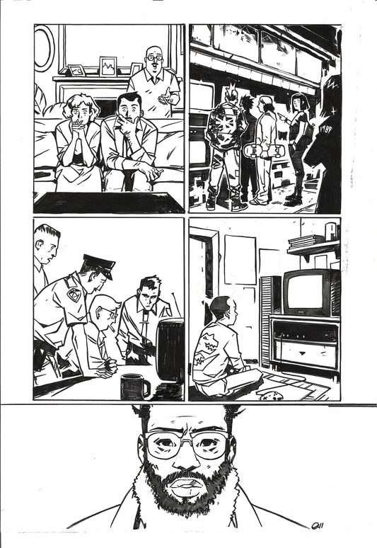 The Power Fantasy: #2 x 04 Comic Art
