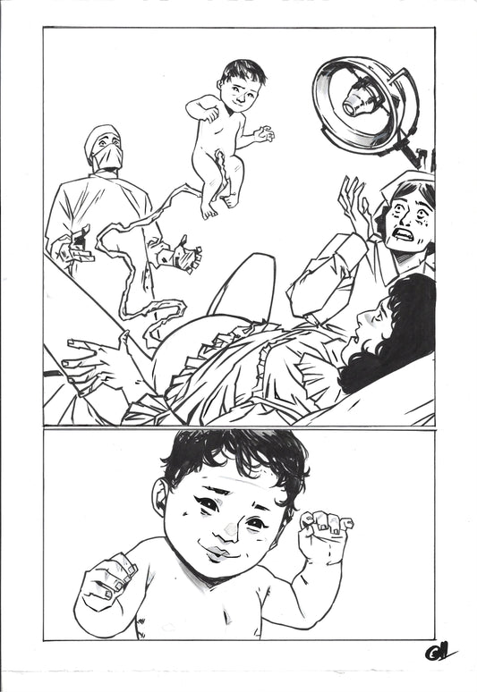 The Power Fantasy: #3 x 02 Comic Art