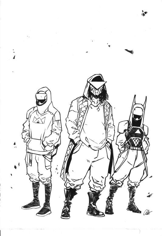 The Power Fantasy: #5 Cover Comic Art