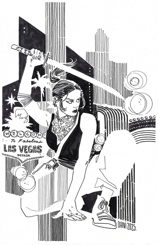 Blade Runner: Black Lotus - Las Vegas - #2 Cover Comic Art