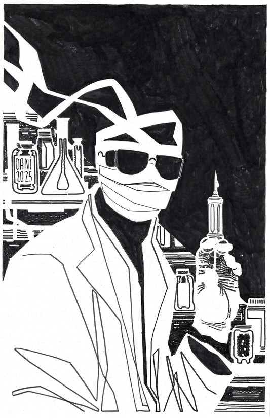 Invisible Man - #1 Cover Comic Art