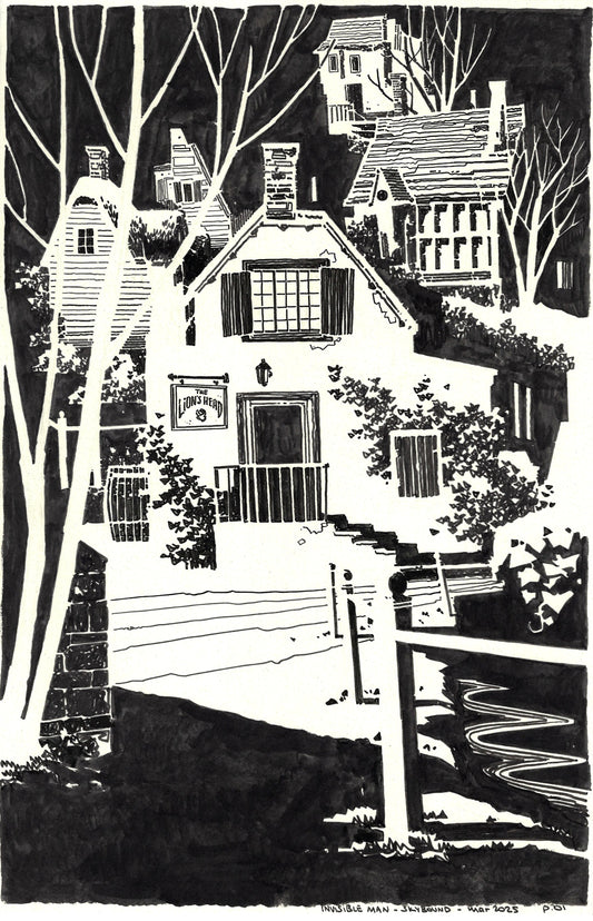 Universal Monsters: The Invisible Man - #1 Page 1 Comic Art