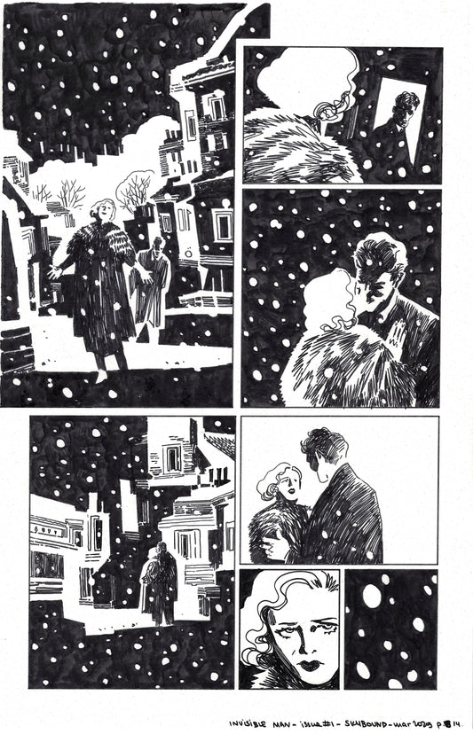 Universal Monsters: The Invisible Man - #1 Page 14 Comic Art