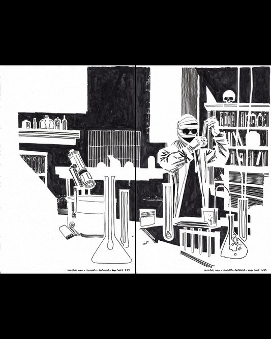 Invisible Man - #3 Page 4-5 DPS