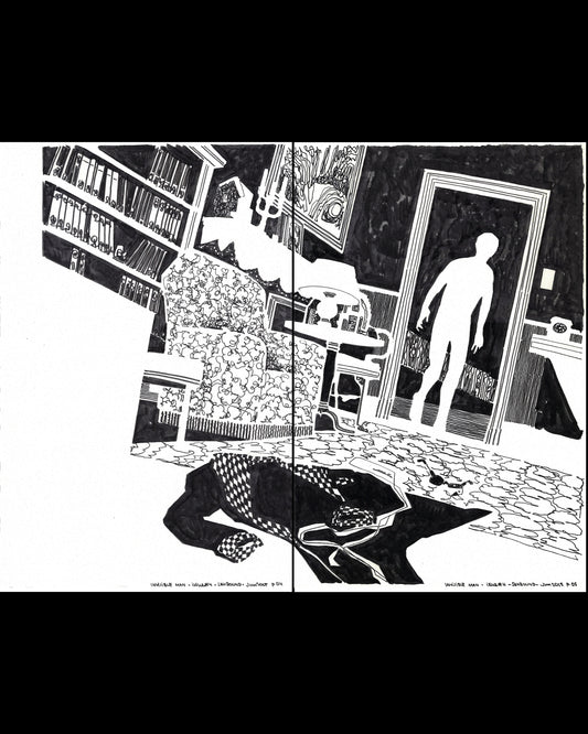 Invisible Man - #4 Page 4-5 DPS