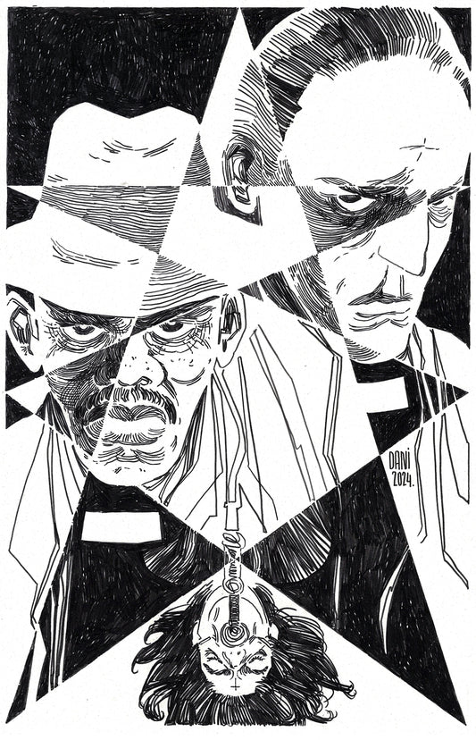 When I Lay My Vengeance Upon Thee - #2 Cover Comic Art
