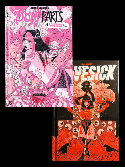 Lovesick & Doll Parts - Special Edition Hard Cover Bundle w/ Sketch and Numbered Bookplate