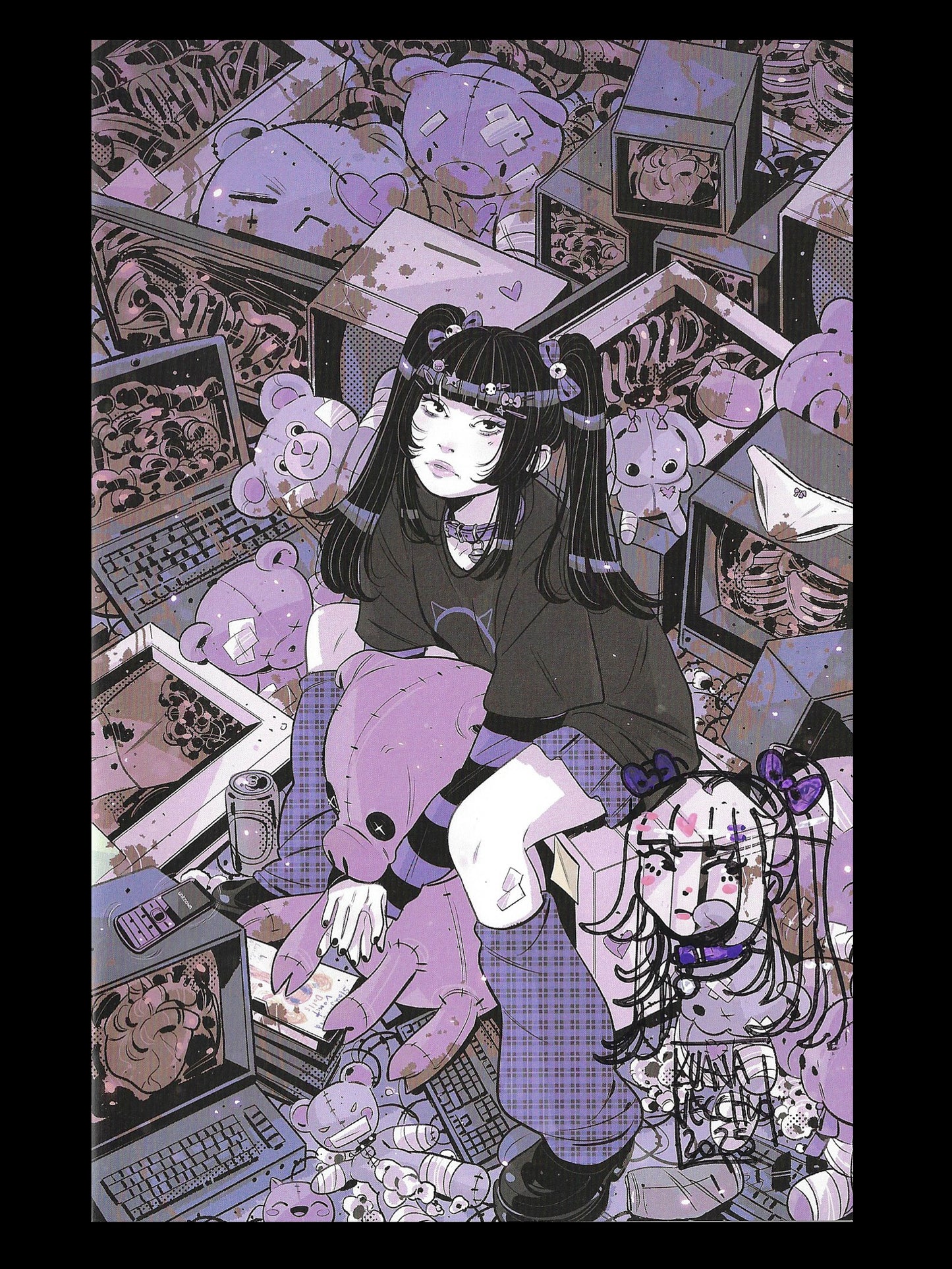 Doll Parts - #4 Cover E - REMARQUED/Signed