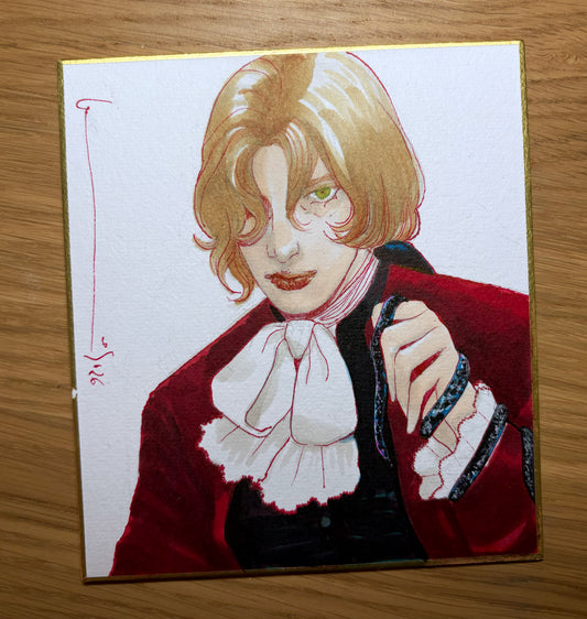 Gastronomique Shikishi Board Illustration