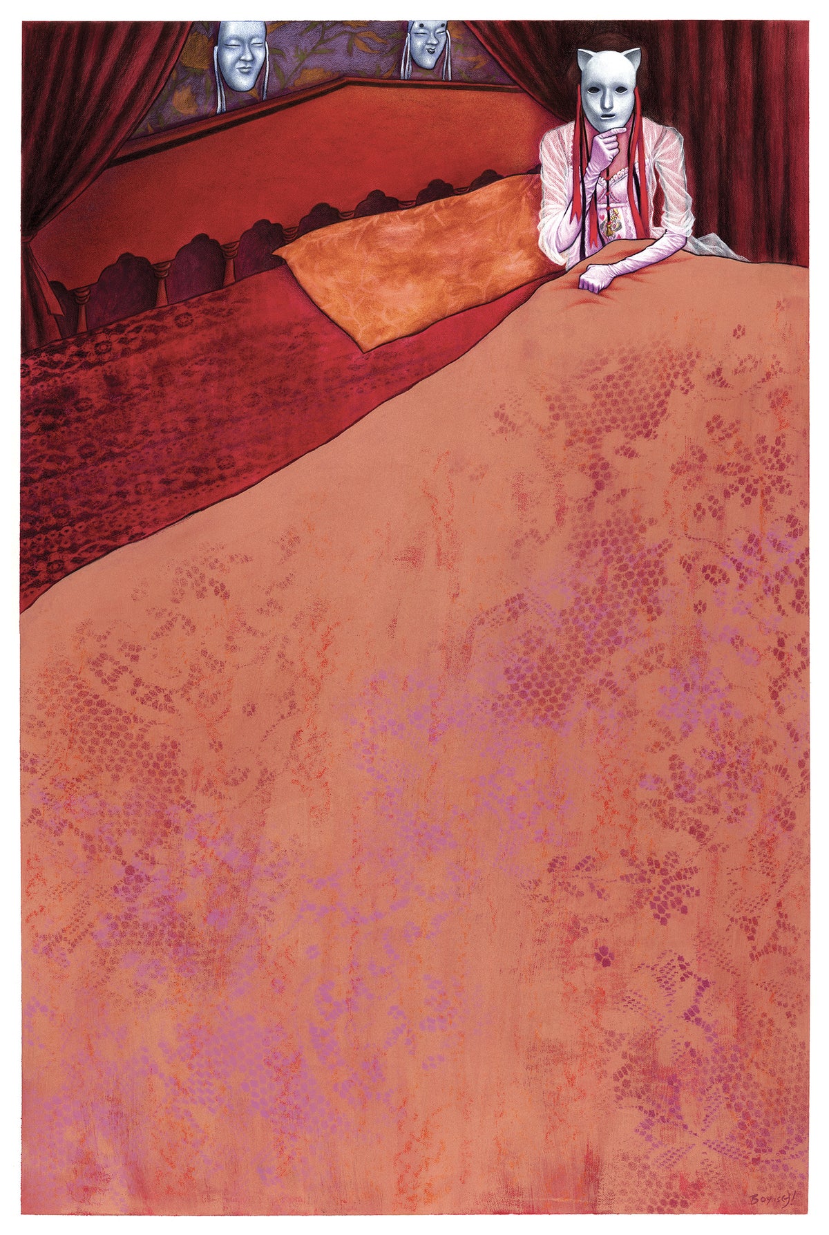 Noah Bailey - "One Eyed Jacks" Twin Peaks Fine Art Giclee Print