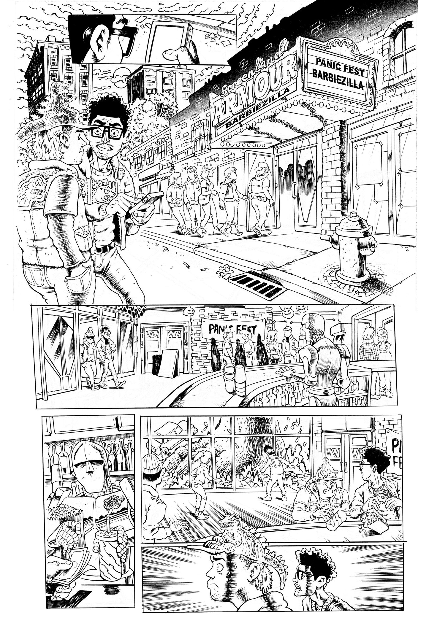 Godzilla vs Kansas City - Page 1