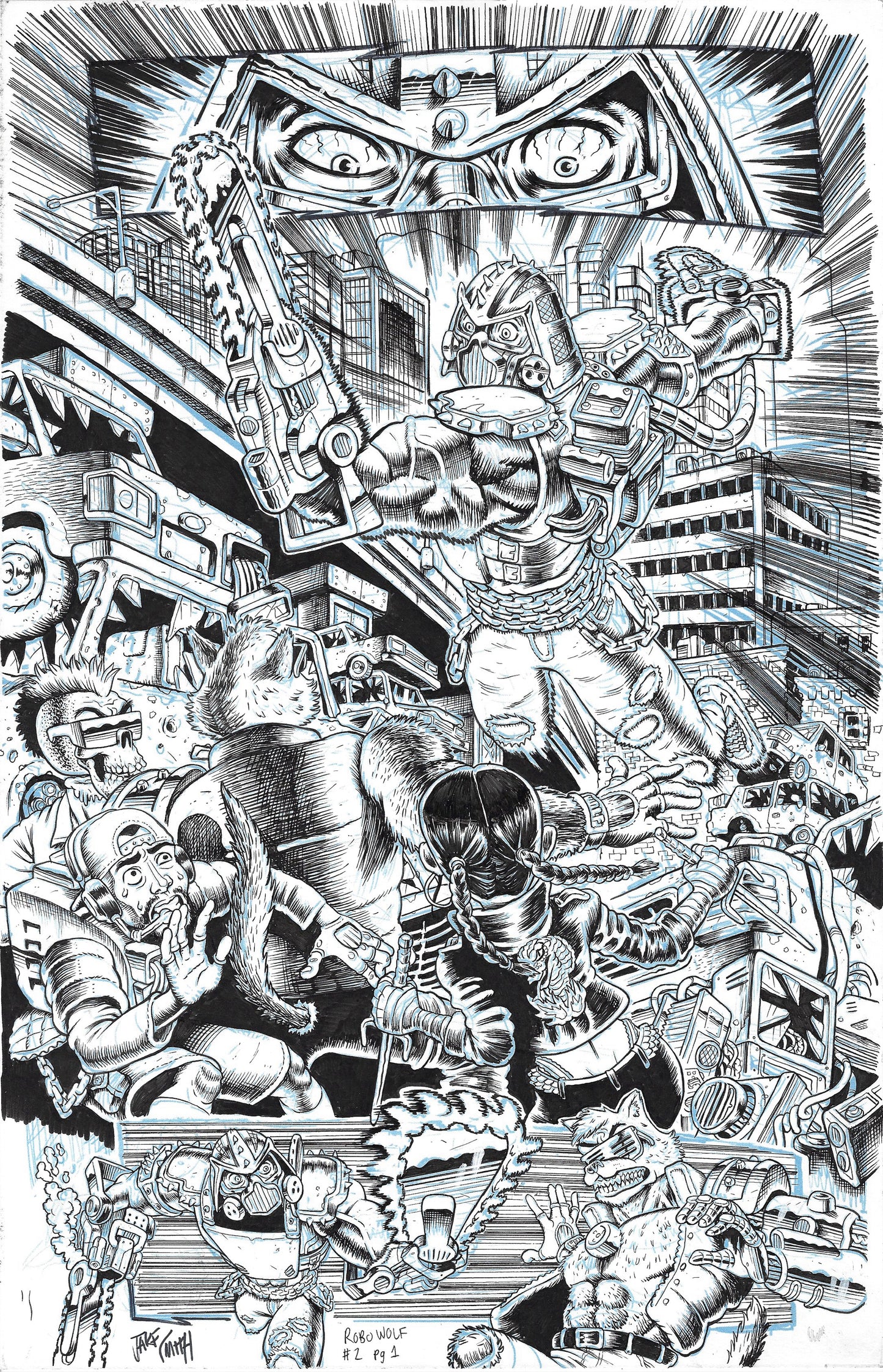 RoboWolf - #2 Page 01