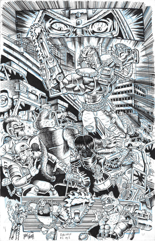 RoboWolf - #2 Page 01