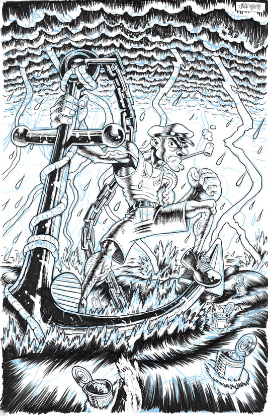 Eye Lie Popeye - #4 Variant Cover