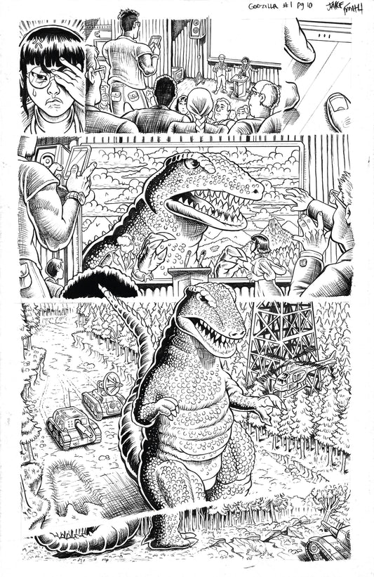 Godzilla: War For Humanity - #1 Page 10