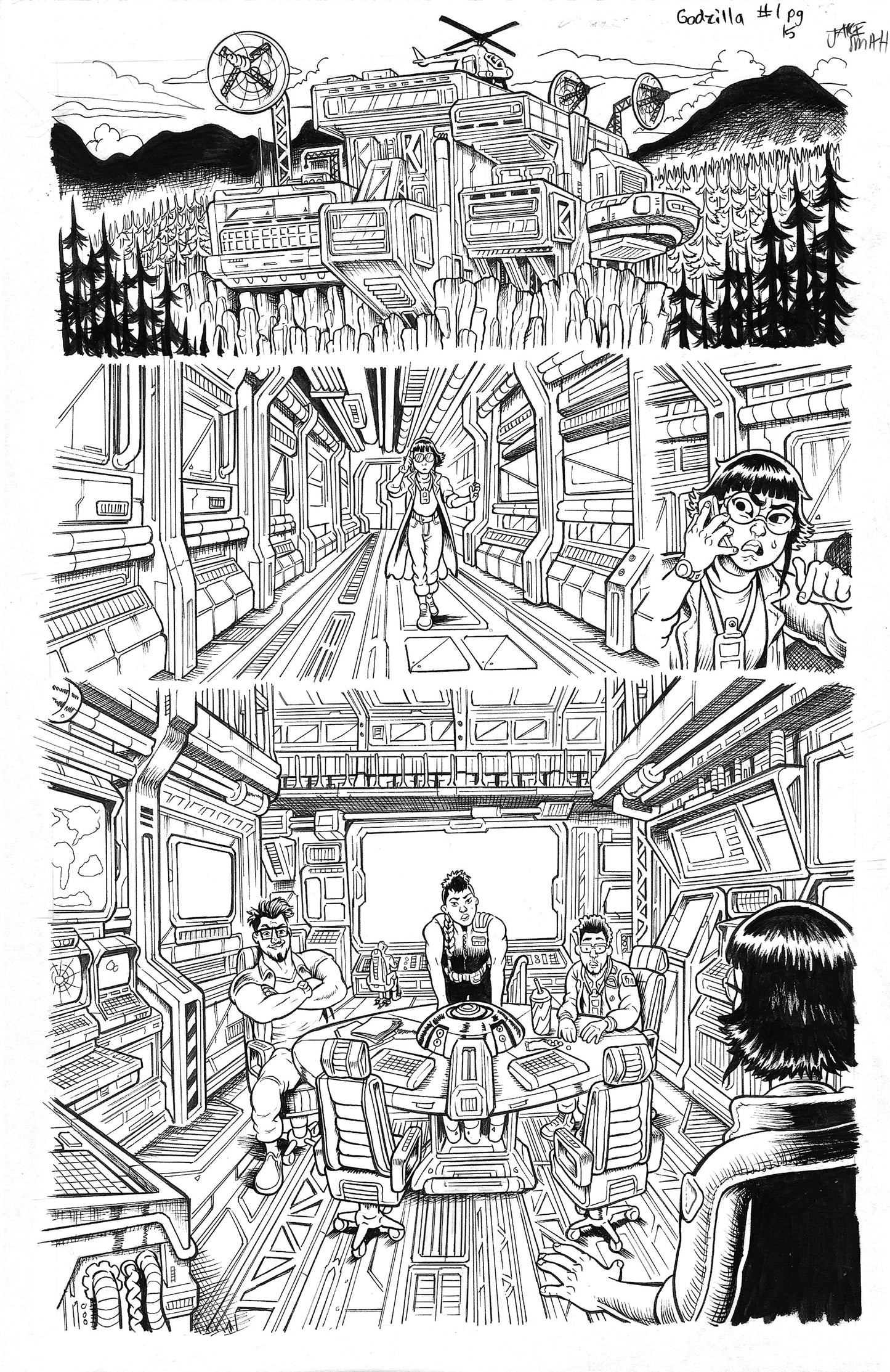 Godzilla: War For Humanity - #1 Page 15