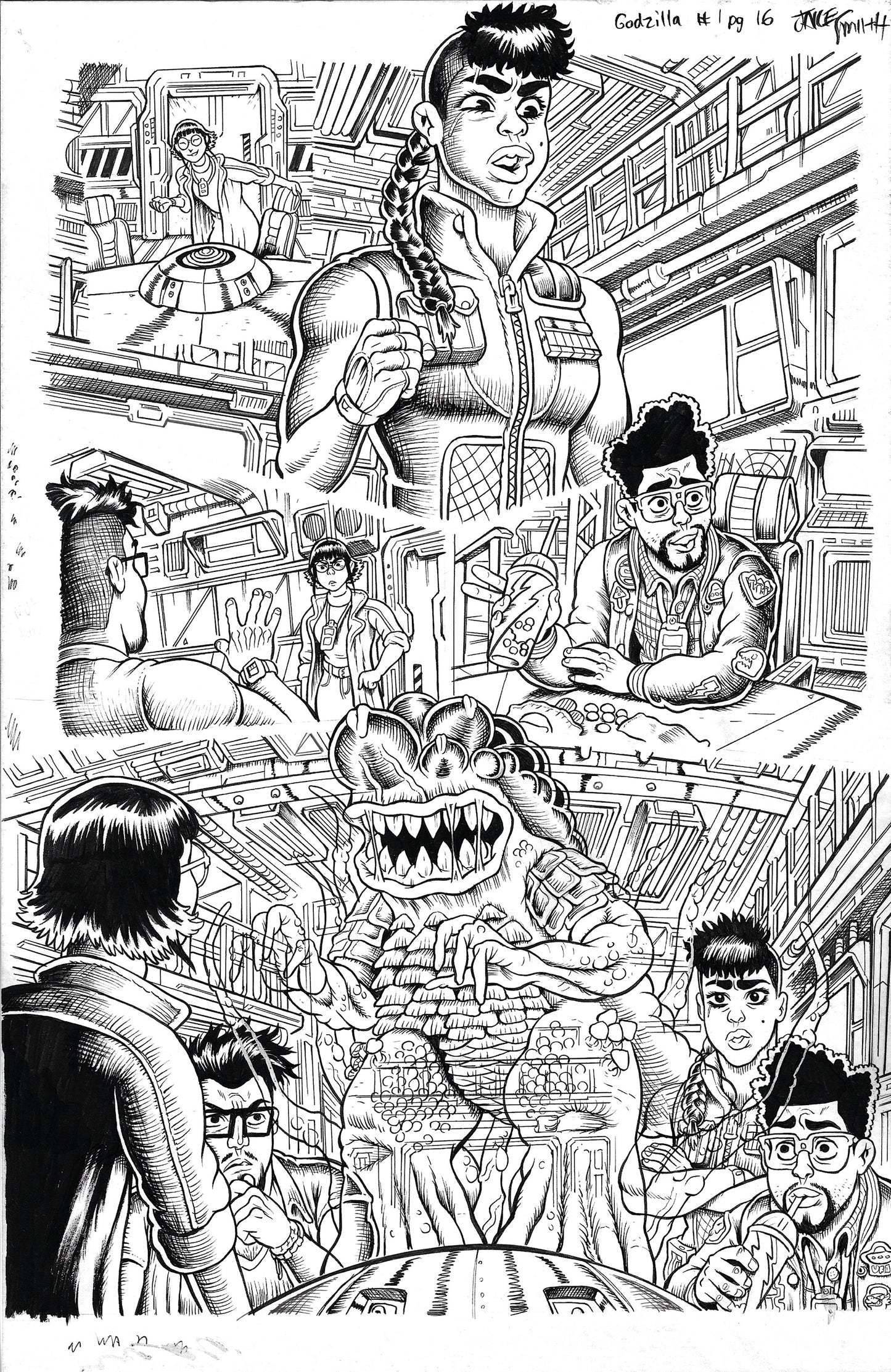 Godzilla: War For Humanity - #1 Page 16