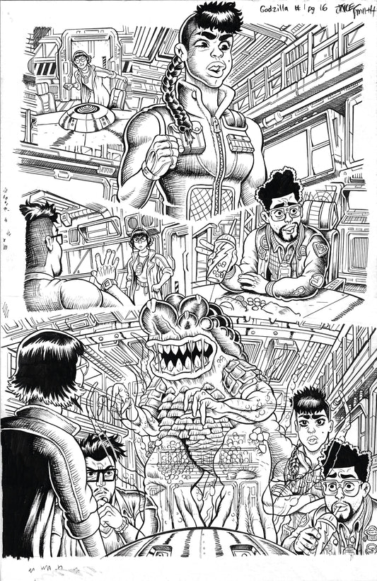 Godzilla: War For Humanity - #1 Page 16