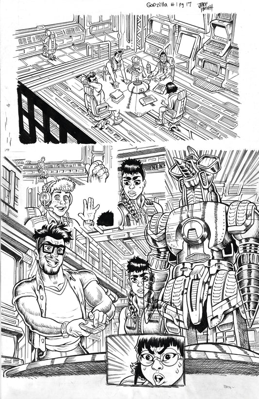 Godzilla: War For Humanity - #1 Page 17