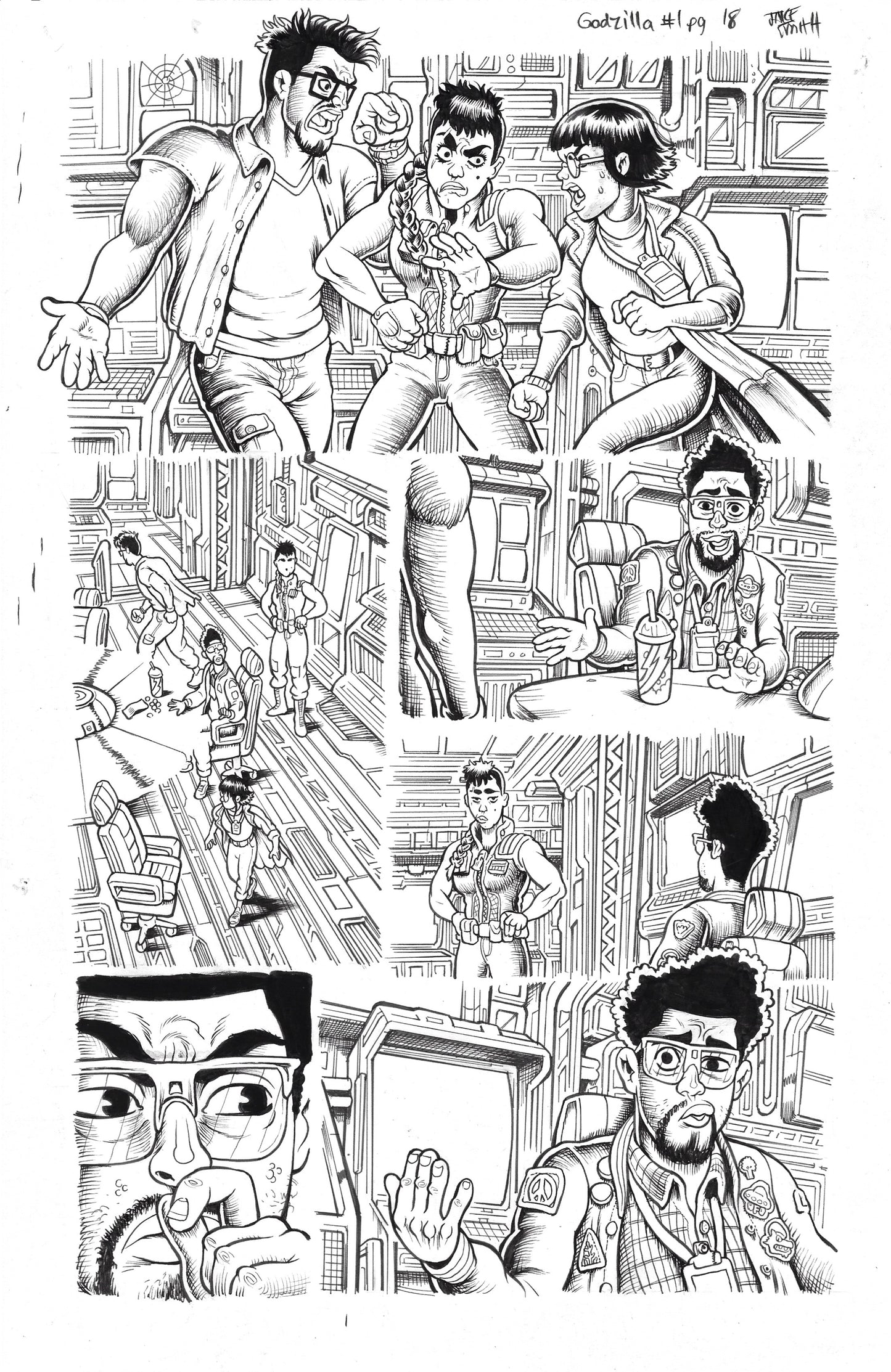 Godzilla: War For Humanity - #1 Page 18