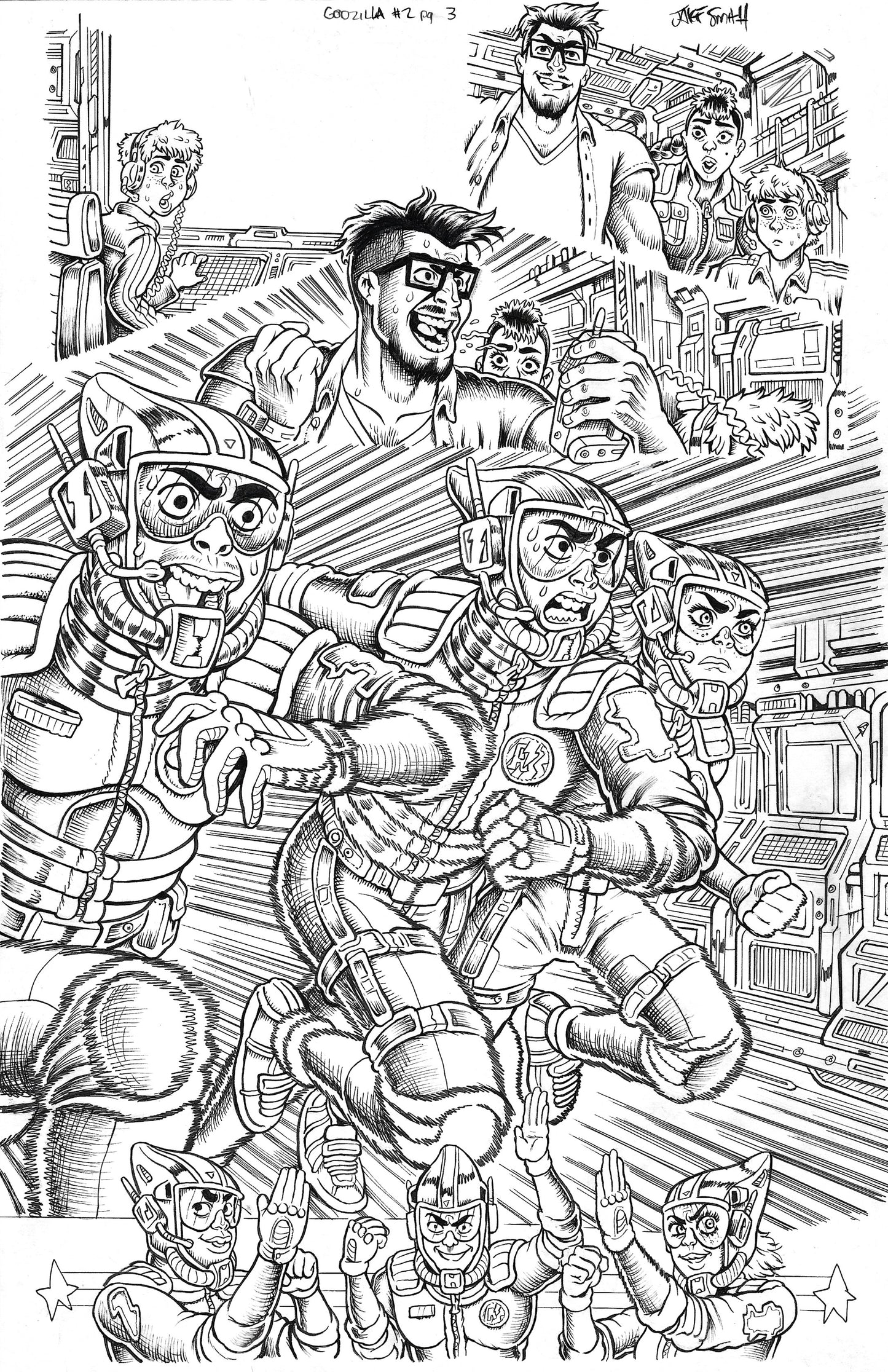 Godzilla: War For Humanity - #2 Page 3