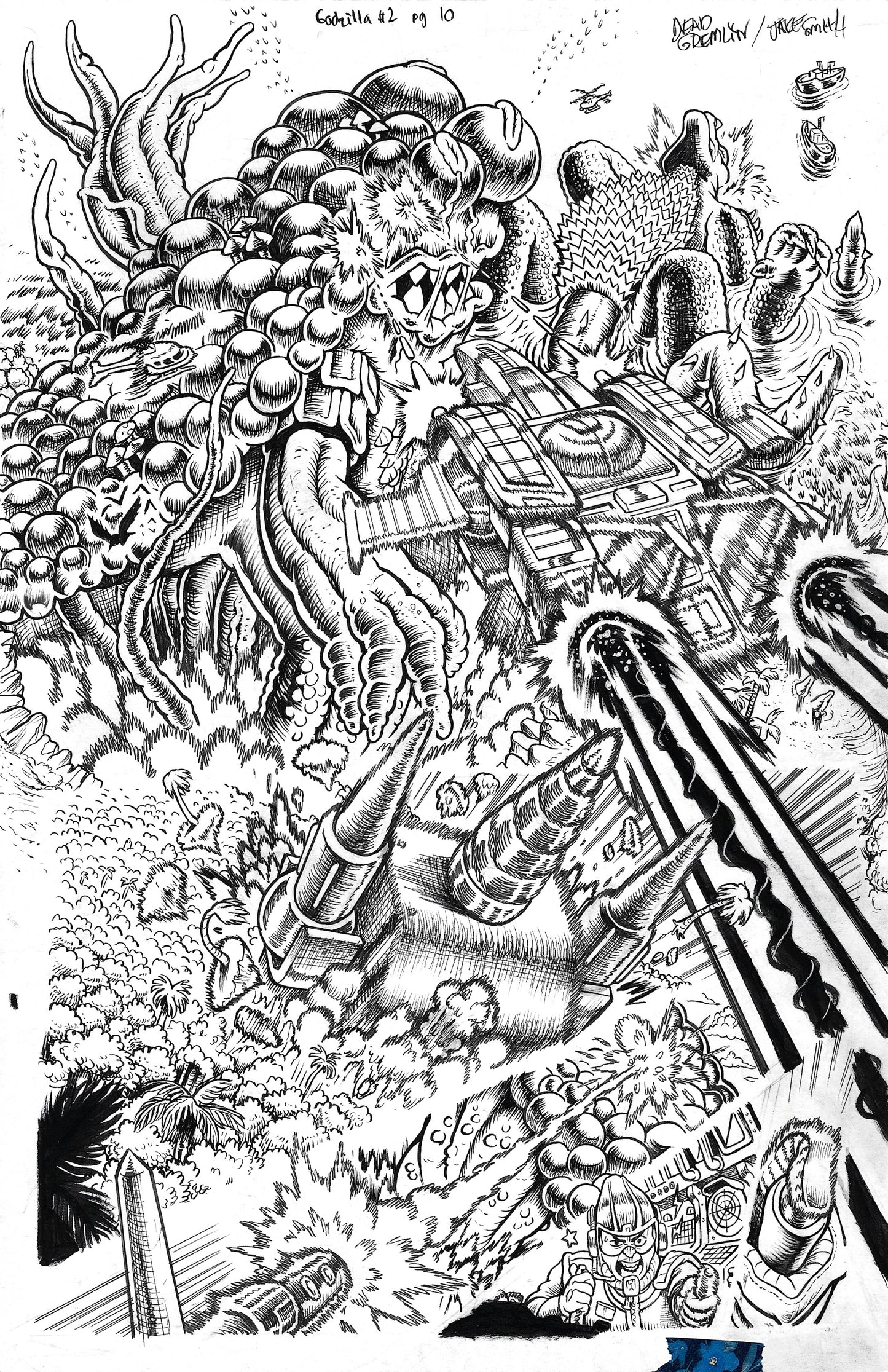 Godzilla: War For Humanity - #2 Page 10