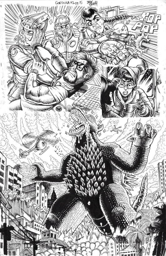 Godzilla: War For Humanity - #2 Page 15