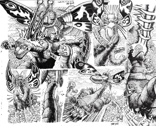 Godzilla: War For Humanity - #2 Page 20-21 DPS