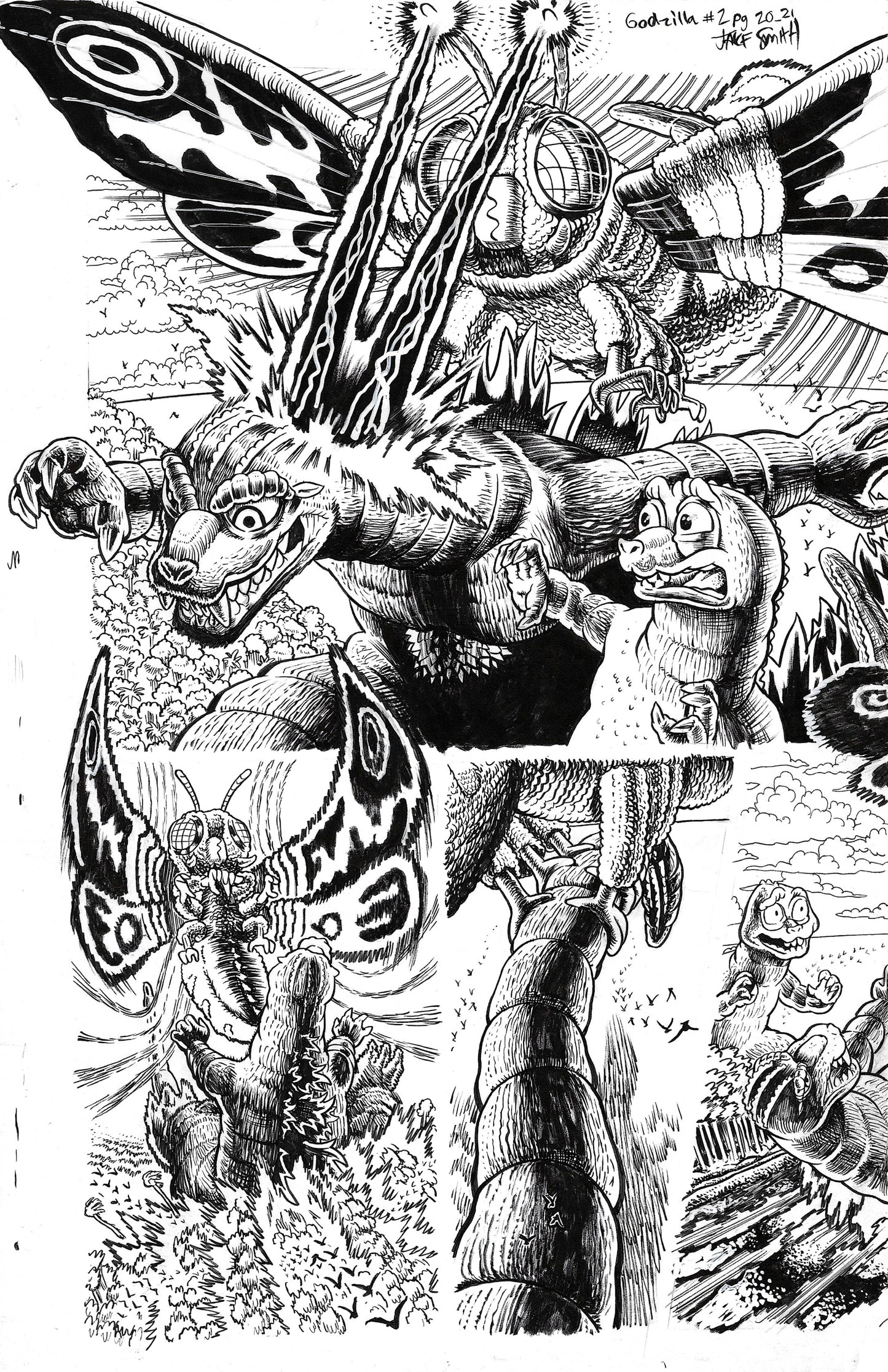 Godzilla: War For Humanity - #2 Page 20-21 DPS