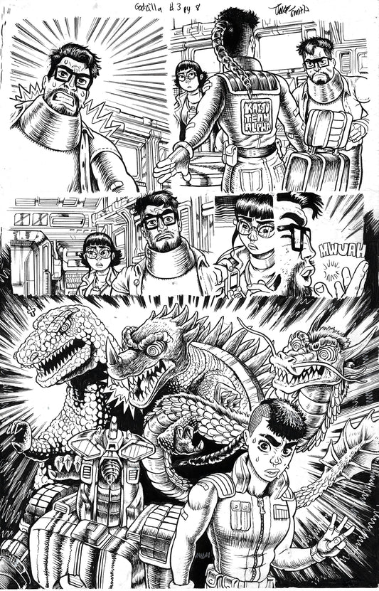 Godzilla: War For Humanity - #3 Page 8