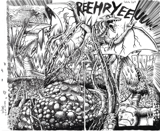 Godzilla: War For Humanity - #3 Page 10-11 DPS