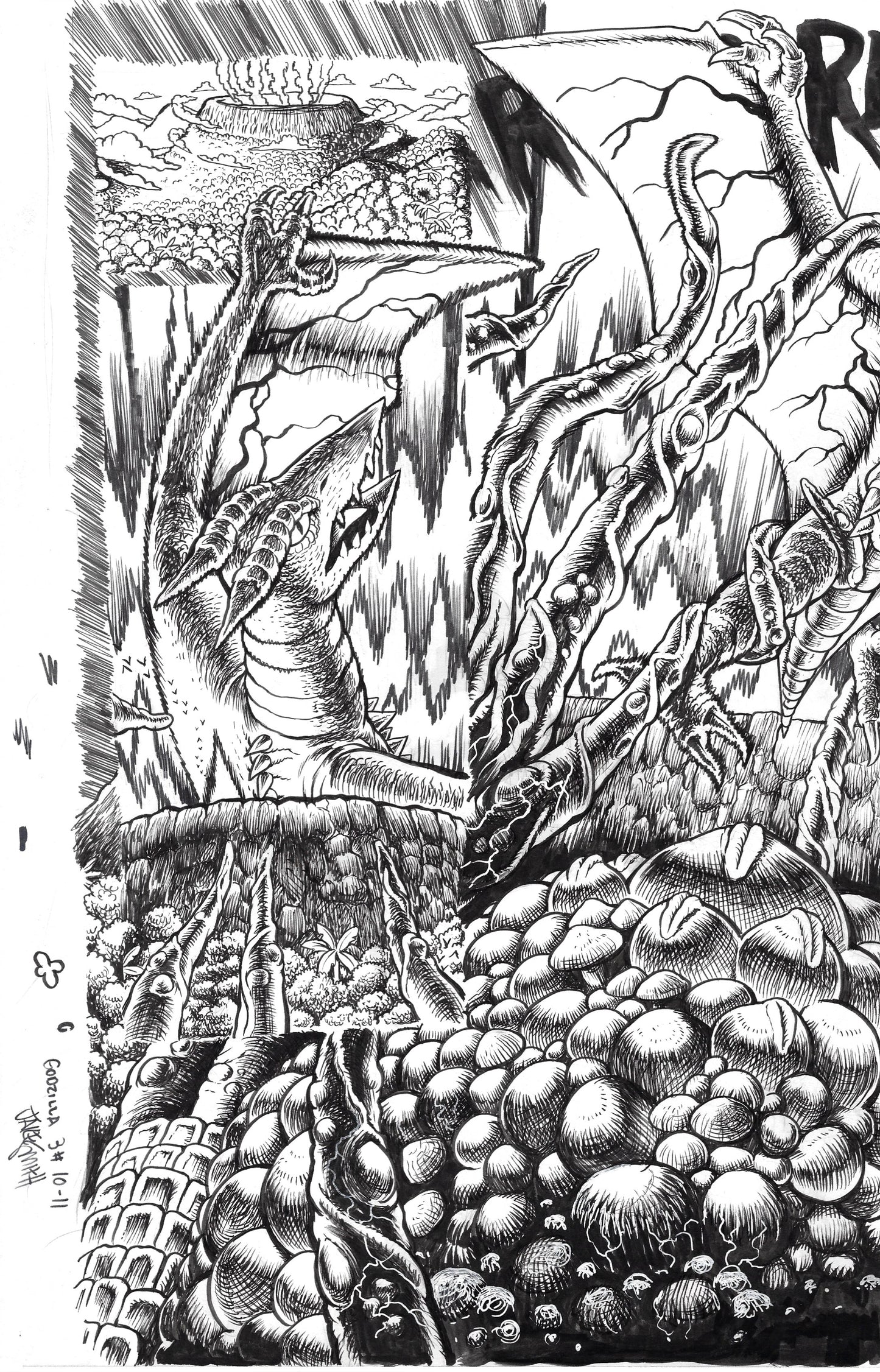 Godzilla: War For Humanity - #3 Page 10-11 DPS