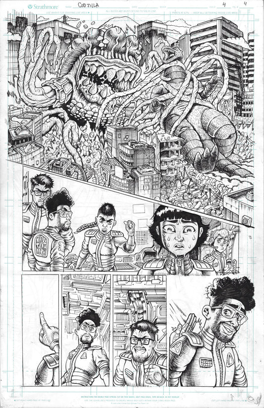 Godzilla: War For Humanity - #4 Page 4
