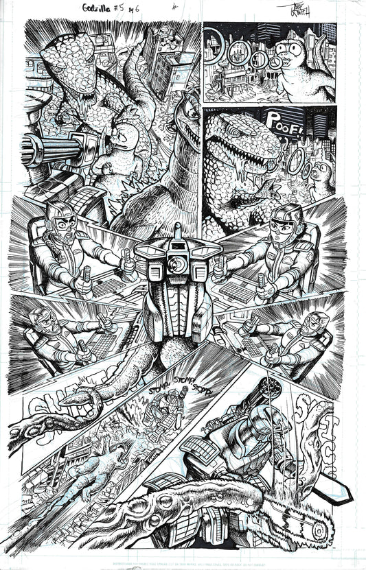 Godzilla: War For Humanity - #5 Page 6