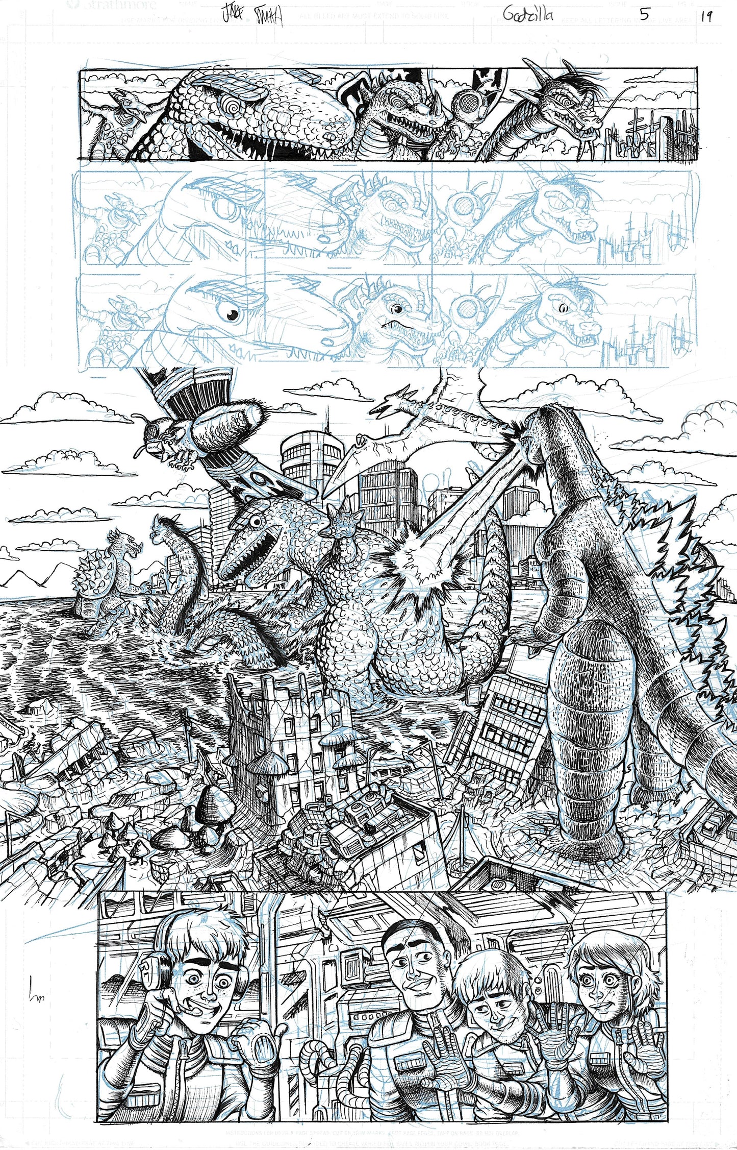 Godzilla: War For Humanity - #5 Page 19