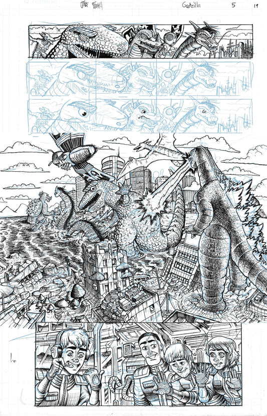 Godzilla: War For Humanity - #5 Page 19