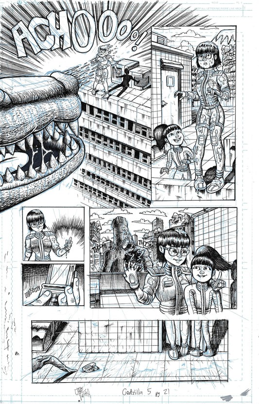 Godzilla: War For Humanity - #5 Page 21