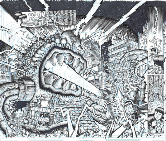 Godzilla: War For Humanity - #5 Page DPS 16 & 17