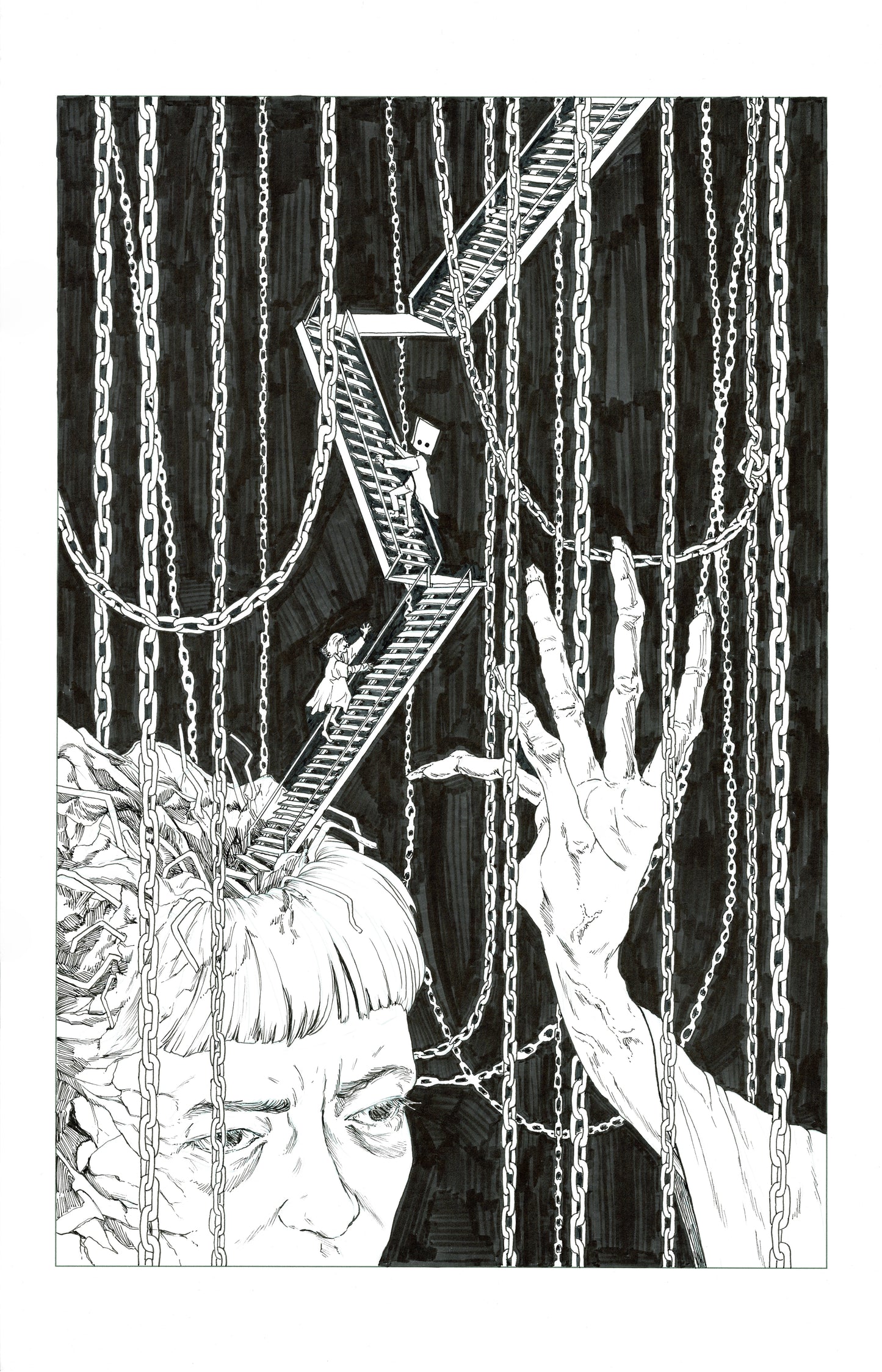 Little Nightmares Descent to Nowhere - #2 Variant Cover
