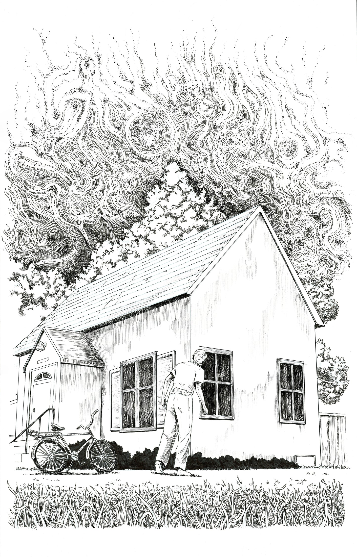 The Sickness - #8 Cover