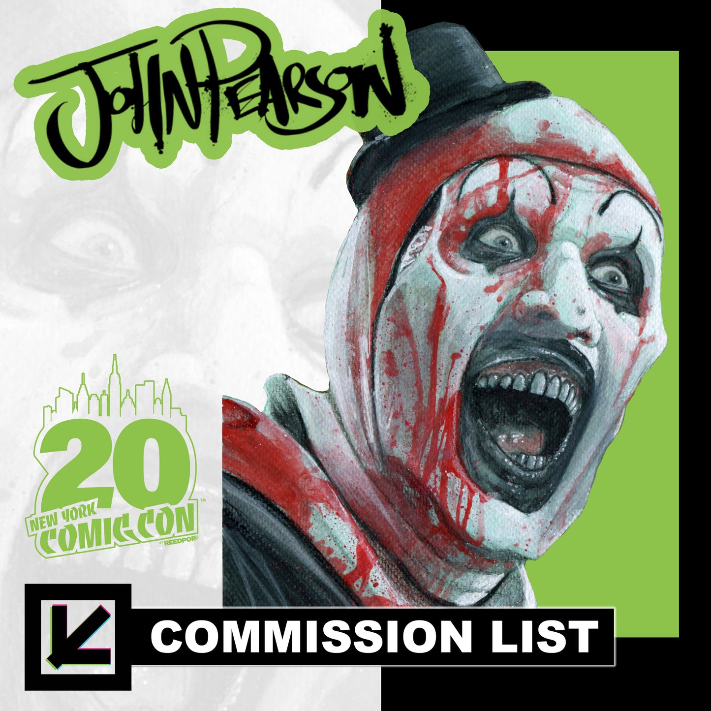 John J. Pearson Commissions (NYCC, Vice Press, TB + Mail Order)