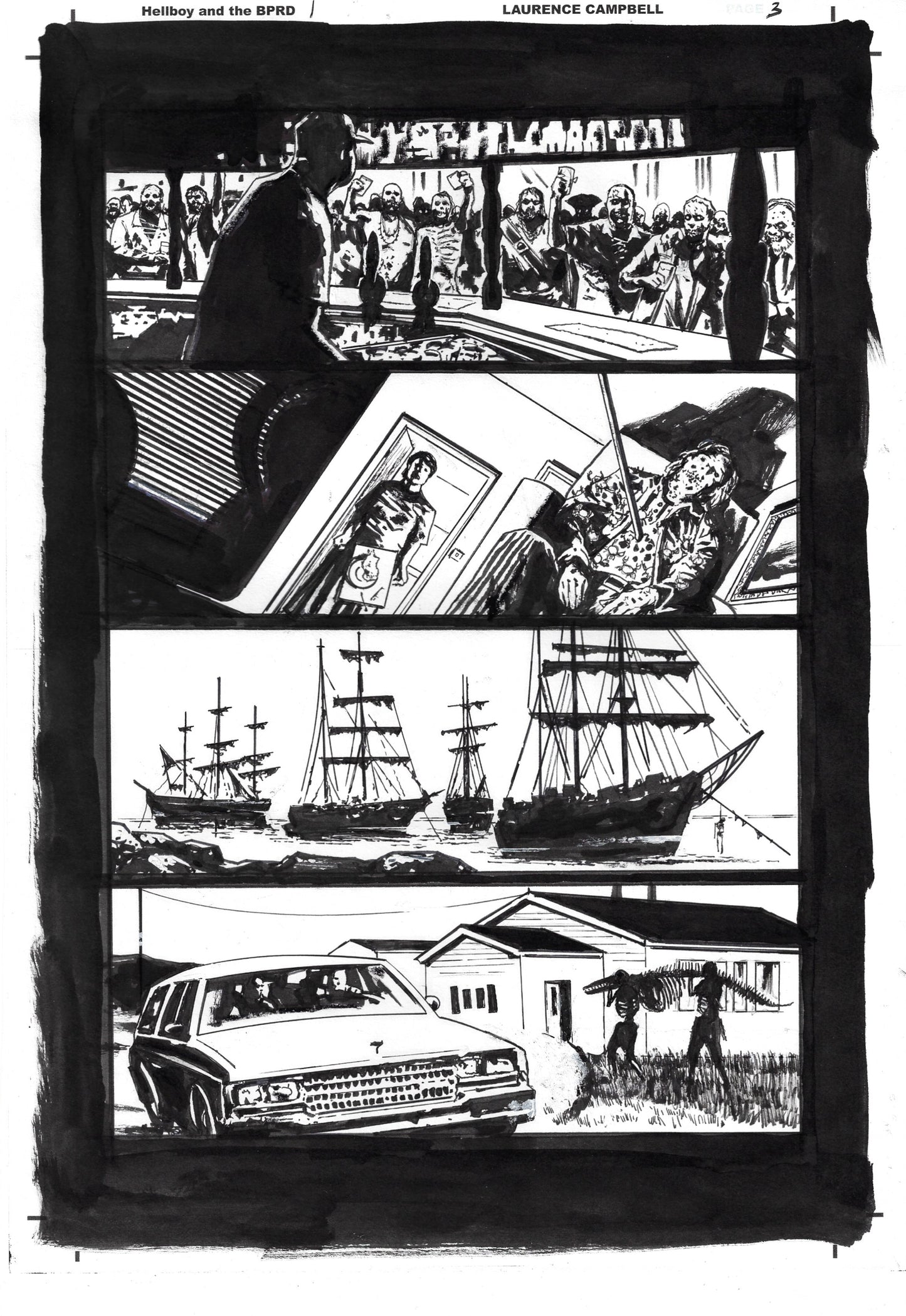 Hellboy & The B.P.R.D.: The Ghost Ships Of Labrador - #1 Page 3