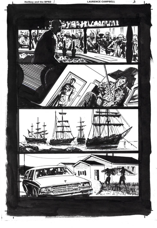 Hellboy & The B.P.R.D.: The Ghost Ships Of Labrador - #1 Page 3