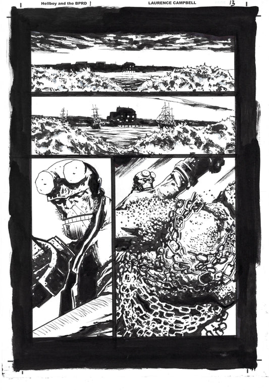 Hellboy & The B.P.R.D.: The Ghost Ships Of Labrador - #1 Page 13