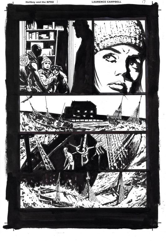 Hellboy & The B.P.R.D.: The Ghost Ships Of Labrador - #1 Page 17