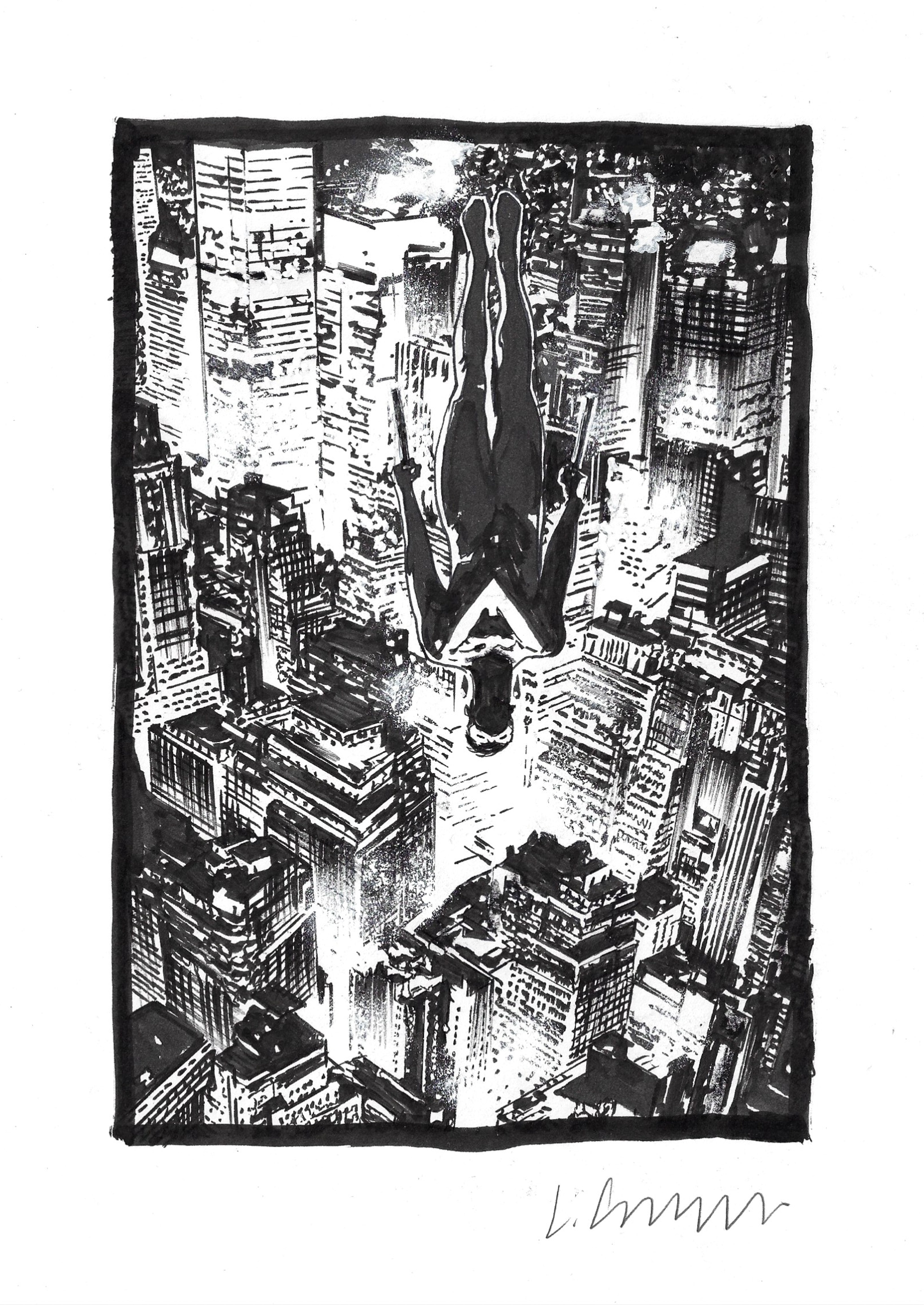 The One Hand Issue #01 Original Art by Laurence Campbell – Kinetic