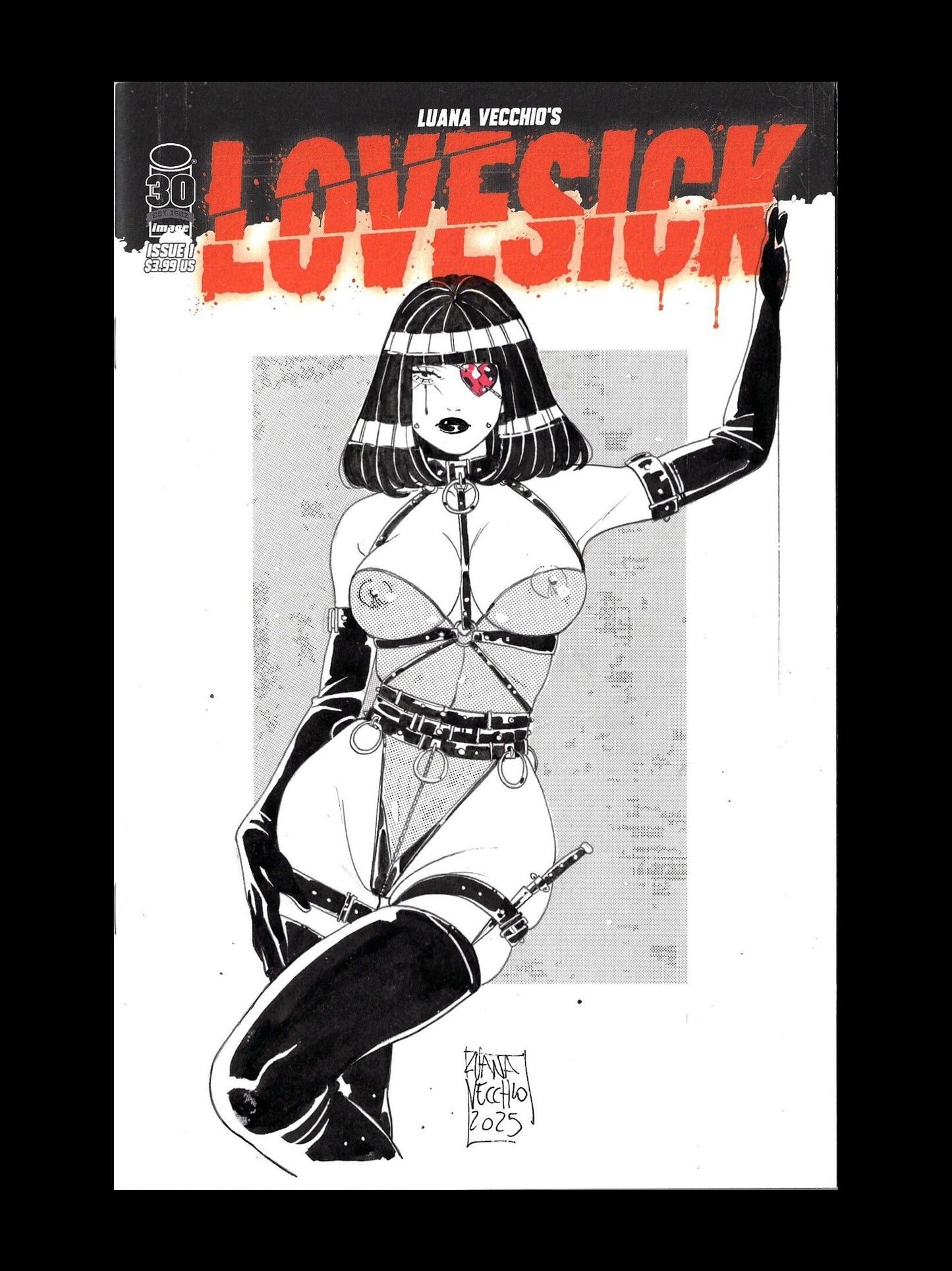 Lovesick - #1 - Original Art Sketch Cover